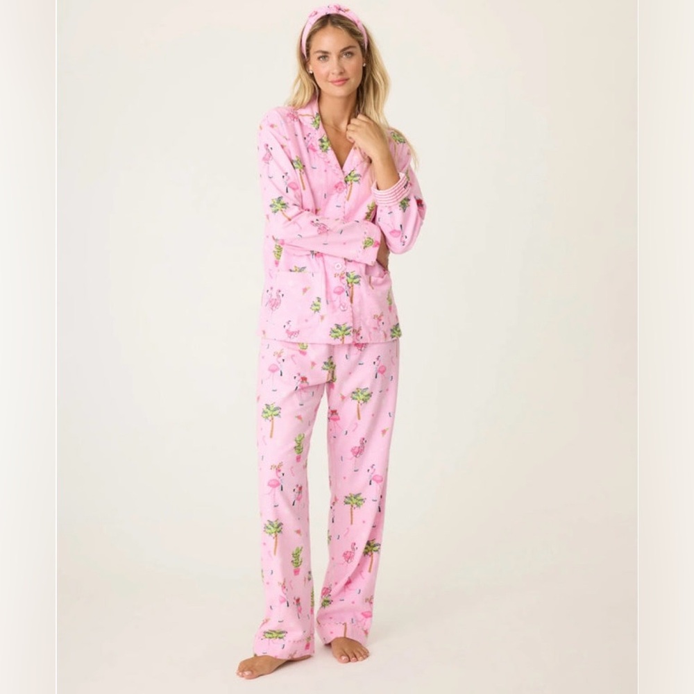 PJ Salvage Pink Floral Pajama Set